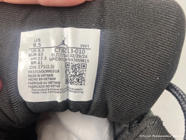 Official Maikesneakers Jordan CT8013-010 Barons Air 12 0714